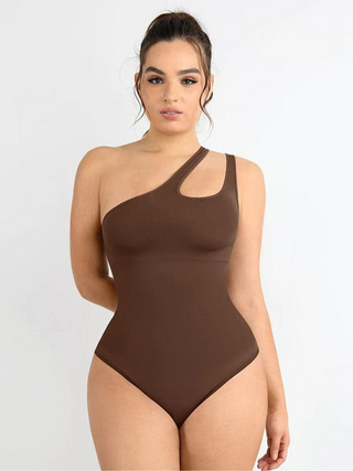 One Shoulder Bodysuit - Dyversa.nl