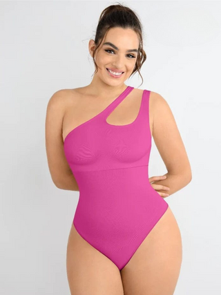 One Shoulder Bodysuit - Dyversa.nl
