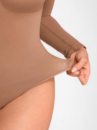 Long Sleeve Thong Bodysuit - Dyversa.nl