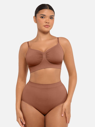 Dyversa Seamless Bra & Mid Waist Shaping Slip Set