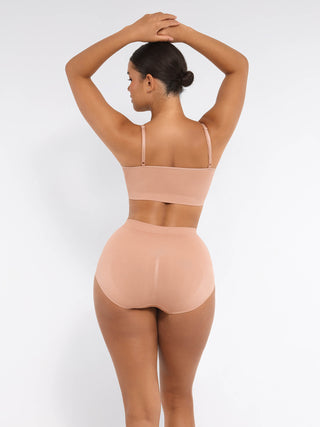 Dyversa Seamless Bra & Mid Waist Shaping Slip Set