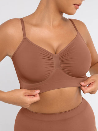 Dyversa Seamless Bra & Mid Waist Shaping Slip Set