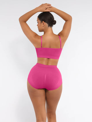 Dyversa Seamless Bra & Mid Waist Shaping Slip Set