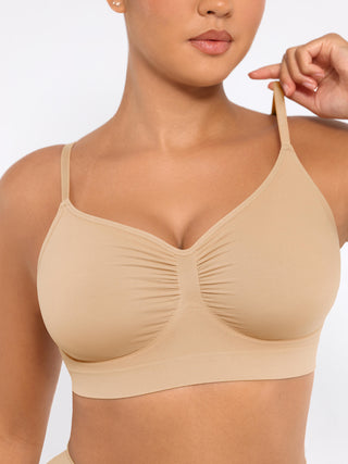 Dyversa Seamless Bra & Mid Waist Shaping Slip Set