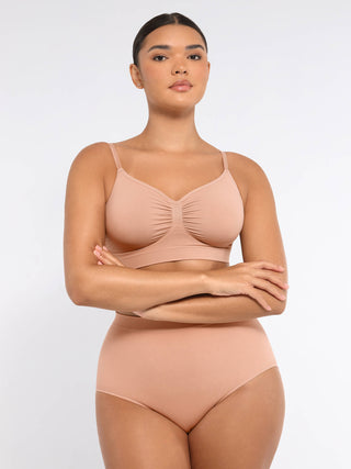 Dyversa Seamless Bra & Mid Waist Shaping Slip Set