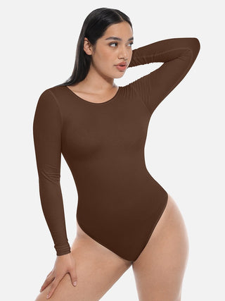 Long Sleeve Crewneck Bodysuit