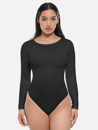 Long Sleeve Crewneck Bodysuit