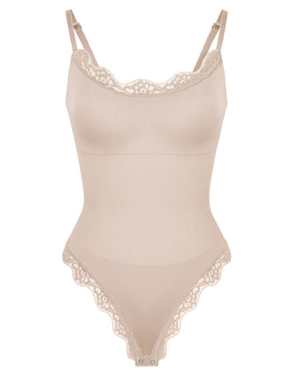 Seamless Lace Bodysuit