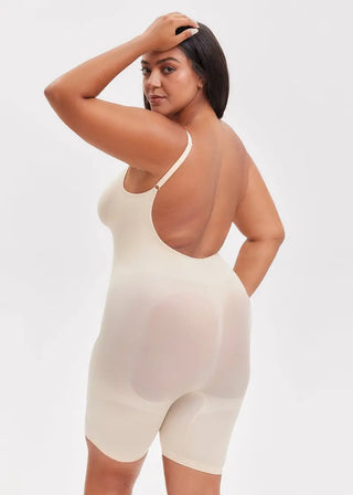 Open Back Thigh Bodysuit - Dyversa.nl