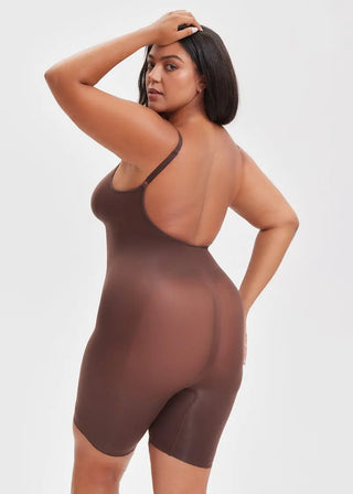 Open Back Thigh Bodysuit - Dyversa.nl