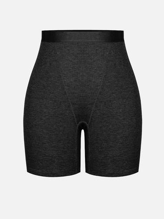 Cotton Ribbed Shorts