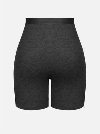 Cotton Ribbed Shorts