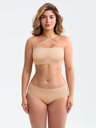 Stitched Bandeau Bra