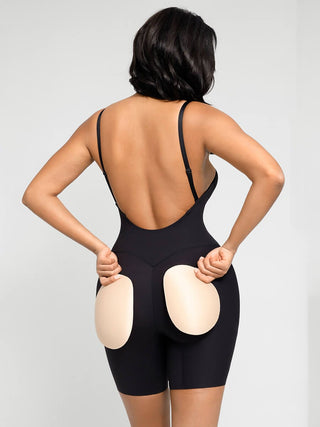 Plunge Bodysuit met Verwijderbare Pads - Dyversa.nl