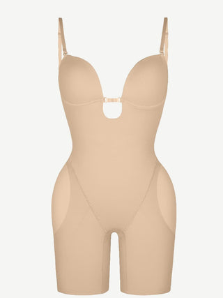 Plunge Bodysuit met Verwijderbare Pads - Dyversa.nl