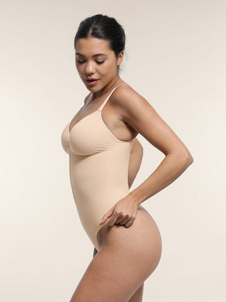 Seamless Shaping Zipper Bodysuit