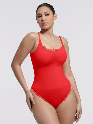 Seamless Lace Bodysuit