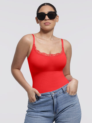 Seamless Lace Bodysuit