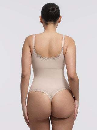 Seamless Lace Bodysuit