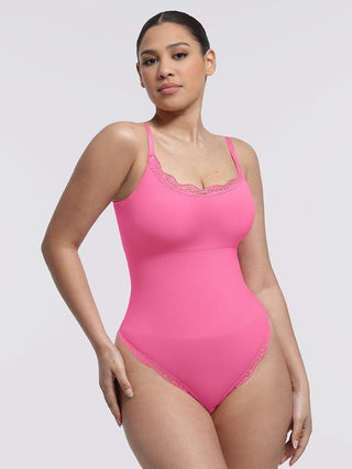 Seamless Lace Bodysuit