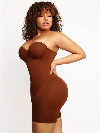 Mid Thigh Cupped Bodysuit