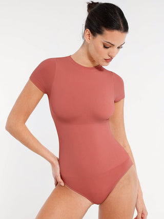 Short Sleeve Shaping Bodysuit - Dyversa.nl