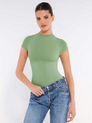 Short Sleeve Shaping Bodysuit - Dyversa.nl