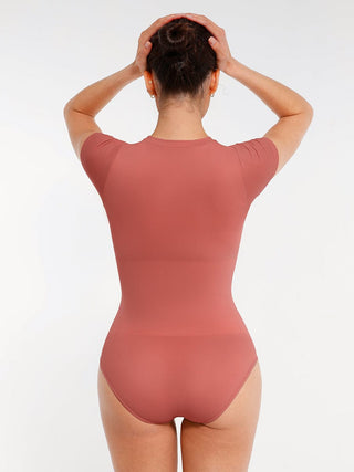 Short Sleeve Shaping Bodysuit - Dyversa.nl