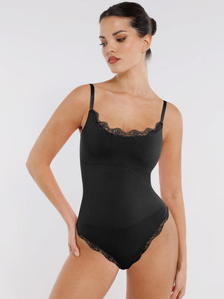 Seamless Lace Bodysuit