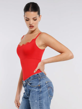 Seamless Lace Bodysuit
