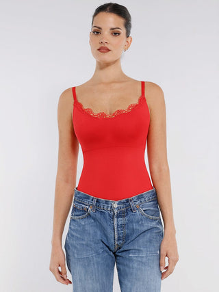 Seamless Lace Bodysuit