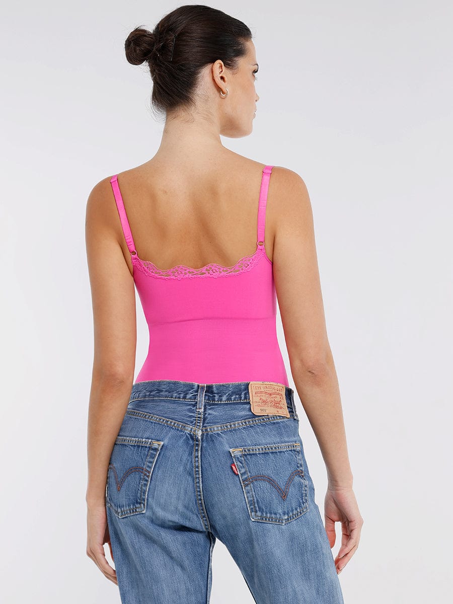 Seamless Lace Bodysuit