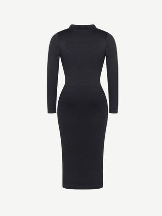 Dyversa Retro Long Sleeve Dress