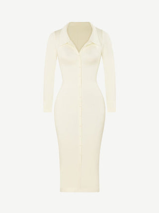 Dyversa Retro Long Sleeve Dress