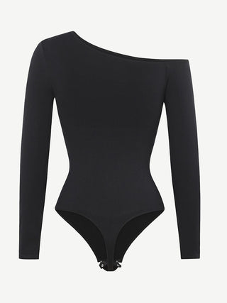 Long Sleeve Open Shoulder Bodysuit