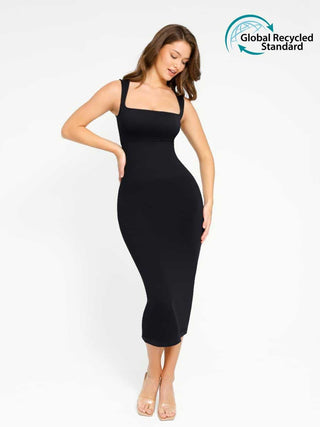Dyversa Square Collar Dress