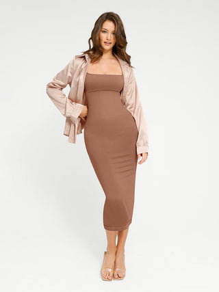 Dyversa Square Collar Dress