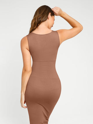 Dyversa Square Collar Dress
