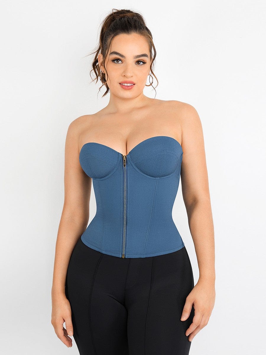 Denim Corset